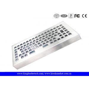 IP68 Desktop Industrial Keyboard Anti-Corrosion / Vandalism With 86 Keys