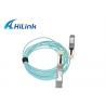 100G AOC Optical Active Ethernet Cable Hilink QSFP28 To QSFP28 For 100G Port