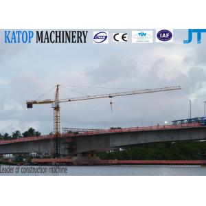 China 8t QTZ100(5010) topkit type Tower Crane for sale supplier