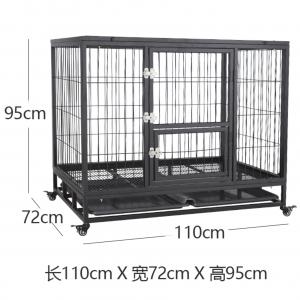 Metal 2 Door Folding Livestock Fence Panels Stainless Steel Pet Kennel Cage Dog Cat