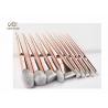 Soft Touch Electroplating 18.8CM 10 Piece Brush Set