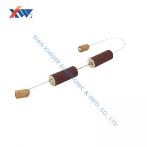 24KV high voltage capacitors rod 15pF flexible cord ODM ceramic capacitor supplier