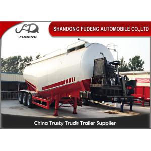 China V / W Type 30 Ton To 80 Ton Cement Silo Trailer / 3 Axles Bulk Tank Truck  supplier