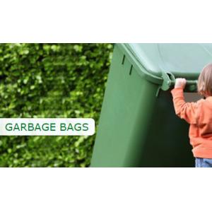 Gold Shiny Trash Bags Gold Garbage Bags Compostable Trash Bags, gallon biodegradable and compostable kitchen trash bag