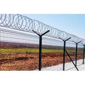 China Galvanized Concertina Razor Wire of Fence System for High Security Areas supplier