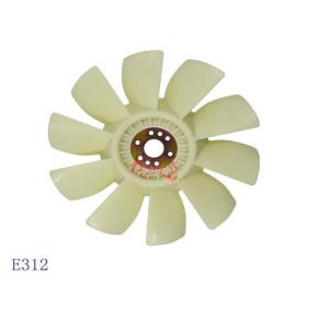 China Pá do ventilador do motor do radiador S4k de Cooling Fan Blade da máquina escavadora para E312 supplier