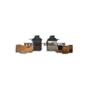 Brown Sony Xperia M5 Earphone Flex Cable / Cell Phone Spare Parts