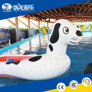Outdoor Inflatable Water Toys For The Lake, inflatable Spotty Dog