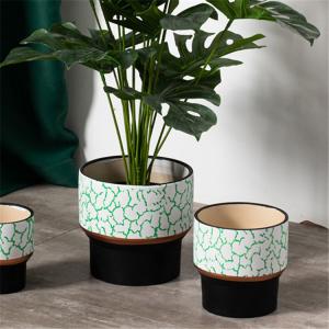 High quality outdoor tall ceramic flower pot wholesale custom modern big ceramic planters pots