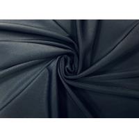 China 200GSM 82% Nylon Elastic Fabric Warp Knitting For Swimwear Suit Black on sale