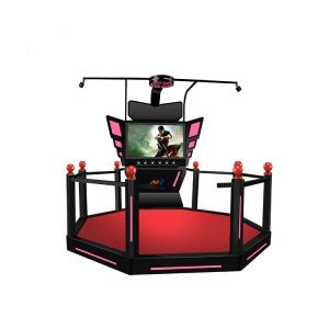 China Theme Park Vr Walking Simulator Platform , 1080 Iron Warrior Vr Motion Simulator supplier