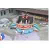 Commercial Kids Blow Up Inflatable Pirate Ship Combo With Lead Free Material