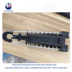 Aerial Cable Fiber Clamp ADSS Cable Clamp Wedge Type Plastic 12-16mm