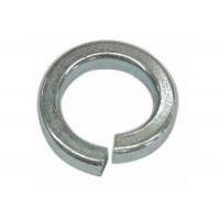China Alloy Steel / Stainless Steel Spring Washers , Customized Split Lock Washer on sale