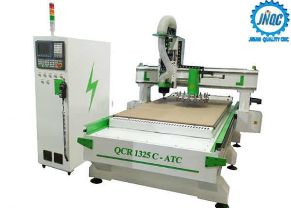 3 Axis CNC Machining Center With Carousel / Disk ATC System For Woodworking 1325