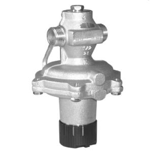 Válvula de controle da pressão diferencial com a instalação da tubulação do desvio/curto-circuito