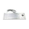 China Backlit Desktop Rugged Waterproof Vandal-Proof Keyboard With Integrated Optical Trackball wholesale