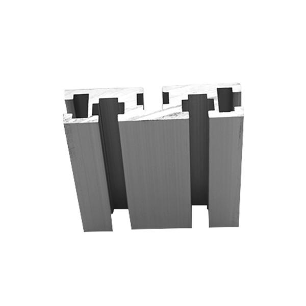 Clear Anodized 80 x 20 Extruded Aluminum T Channel 6063 T5 For Guide Rail