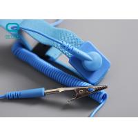 China Antistatic Wrist Strap Band Grounding for ESD Cleanroom, Blue Color 1.8M on sale