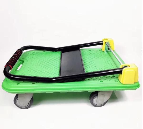 High Quality Foldable Platform Trolley Push Cart for Home Office150KG