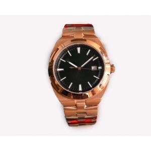 China Stainless Steel Battery Quartz Mens Wrist Watch With Leather Strap Stainless Steel supplier