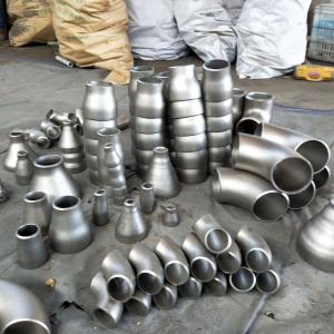 China ASTM A234 Sch40 Sch80 90 Degree Carbon Steel Back Butt Welded Reducer Pipe Fittings Stainless Steel Reducer supplier