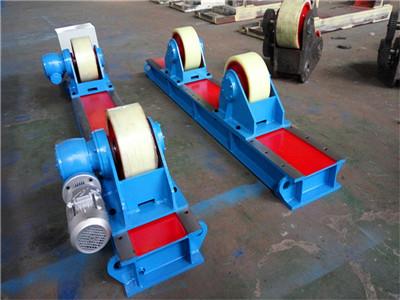 40T Screw adjustable welding turning rollers Polyurethane