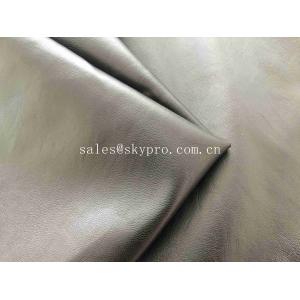 China 100% PU Superfine Synthetic Leather For Garment / Clothes Soft Hand - Feeling supplier