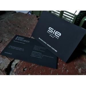 Offset Printing Velvet Business Card , Custom Premium Business Cards 90*50mm