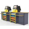 China Durable Cash Register Counter Stand , Retail Sales Counter Furniture wholesale