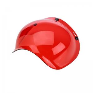 Lentille rouge Harley Moto Helmet Compatible de pare-soleil de bulle de pare-soleil de casque de moto