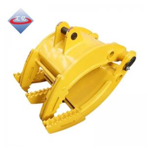 Timber Stone Excavator Grapple Q345B Mini Excavator Tree Grapple