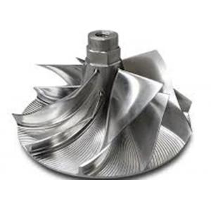 Polished Surface Turbocharger Compressor Wheel CNC Machining High Precision