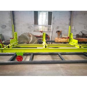 China 35HP 30KW Wood Circular Sawmill Furniture Log Carriage Sawmill supplier
