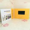 China Matt / Glossy A4 Video Invitation Card With Lcd Screen and Multi Player wholesale