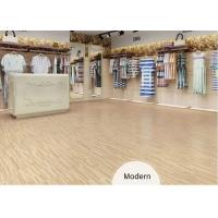 China UV Coating PVC Wood Plank Flooring 1.5mm stain resistant on sale