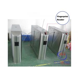 China CE certificate bidirectional full automatic stainless steel fingerprint access control turnstile supplier