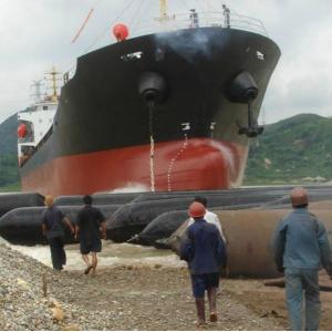Lightweight Easy Deploy Ship Launching Marine Rubber Airbag