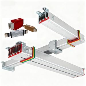 China Dense Enclosed Plug In Busduct System 6300A Pouring Bus Duct wholesale
