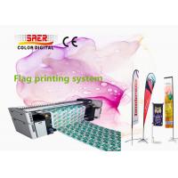 China Teardrop Flag / Beach Flag Printing Machine With High Resolution on sale