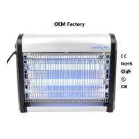 China 18W-43W Electric Uv Light Mosquito Killer Safe commercial indoor bug zapper RoHS for sale