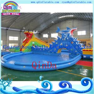 China Inflatable Water Park Water Amusement Park Outdoor Amusement Park Water Games supplier