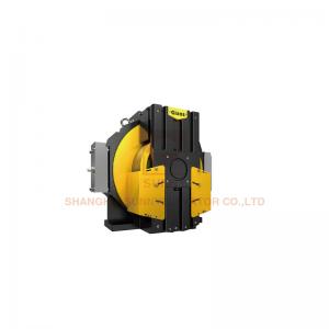 China 1.0m/S High Performance Gearless Traction Machine 220/380V Elevator Replacement Parts supplier