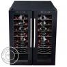 OP-A1001 Electric Direct Cooling Wine Two Glass Doors Display Cooler