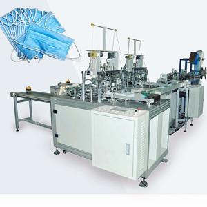 China Máquina ultrassônica da fabricação da máscara protetora para a máscara protetora não tecida de 3 dobras supplier