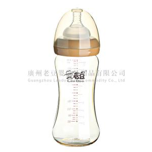 China Laodou SY012 BPA Free Milk Baby Feeding Bottle , 10oz PPSU Baby Bottle For New Baby supplier