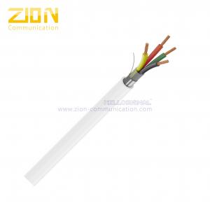 China Security Burglar Alarm 4 Cores Stranded Conductor Shielded Control Speaker Cable supplier