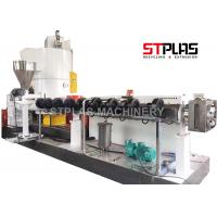 China Large Output Single Screw Plastic Extruder , Plastic Recycling Granulator Machine on sale