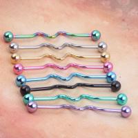 China 316L surgical steel industrial piercing barbells Body Jewelry on sale