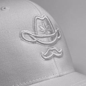 Cotton 22inch Custom Printed Baseball Caps Pre Curved Brim Fashionable Design